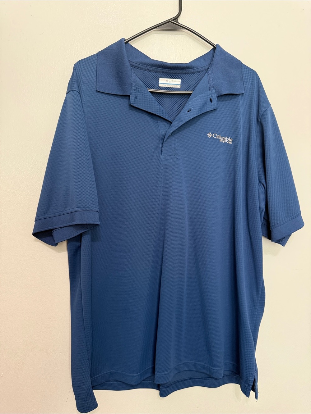 Columbia Men’s Navy Blue Athletic Polo